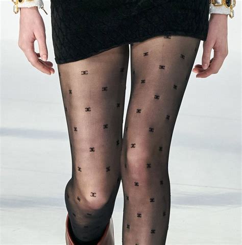 chanel black stockings|chanel fashion accessories.